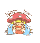 mushroom girl (so cute)（個別スタンプ：18）