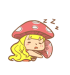 mushroom girl (so cute)（個別スタンプ：25）