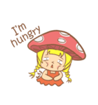 mushroom girl (so cute)（個別スタンプ：39）