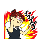 チームおかまちゃん。（個別スタンプ：10）