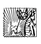 怖がり猫（個別スタンプ：9）