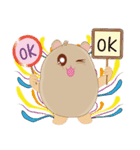 Potato Mouse Bom Bom（個別スタンプ：2）