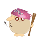 Potato Mouse Bom Bom（個別スタンプ：6）