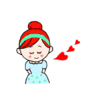 カラフルプリンセス（個別スタンプ：7）