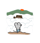 旅する廃ねずみ 2（個別スタンプ：9）