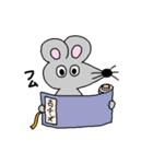 旅する廃ねずみ 2（個別スタンプ：13）