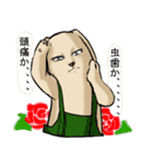 真顔時々変顔犬（個別スタンプ：15）