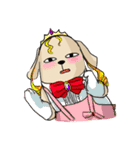 真顔時々変顔犬（個別スタンプ：33）