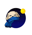 真顔時々変顔犬（個別スタンプ：37）