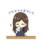 ダーツのAKIちゃん（個別スタンプ：14）