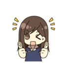 ダーツのAKIちゃん（個別スタンプ：16）