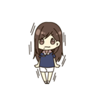 ダーツのAKIちゃん（個別スタンプ：34）