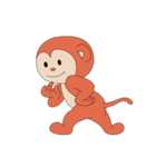 Monkey ; Playing Musical Instruments（個別スタンプ：30）