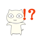 笑っている？ねこのスタンプ（個別スタンプ：3）