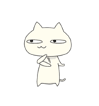笑っている？ねこのスタンプ（個別スタンプ：37）