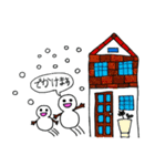 旅する雪だるま（個別スタンプ：29）