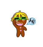 Banana Ginger Bread Man（個別スタンプ：1）