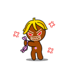 Banana Ginger Bread Man（個別スタンプ：5）