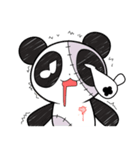 パンダ今日は休みます（個別スタンプ：3）