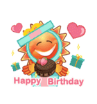 Mr. Sun Smile Cute（個別スタンプ：33）