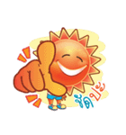 Mr. Sun Smile Cute（個別スタンプ：40）
