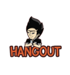 Mr.Bank Hangout（個別スタンプ：35）