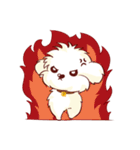 Maltese QQ, his daily life（個別スタンプ：19）