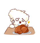 Maltese QQ, his daily life（個別スタンプ：25）