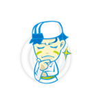 Hi~I'm a happy boy（個別スタンプ：16）