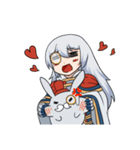 レナとグレイ伯爵（個別スタンプ：9）