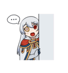 レナとグレイ伯爵（個別スタンプ：10）