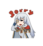 レナとグレイ伯爵（個別スタンプ：12）