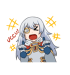 レナとグレイ伯爵（個別スタンプ：17）