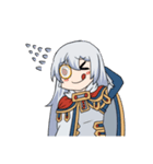 レナとグレイ伯爵（個別スタンプ：21）