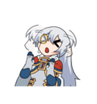 レナとグレイ伯爵（個別スタンプ：23）