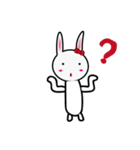 リサウサギ（日常言語の論文）（個別スタンプ：2）