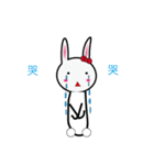 リサウサギ（日常言語の論文）（個別スタンプ：4）