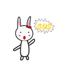 リサウサギ（日常言語の論文）（個別スタンプ：21）