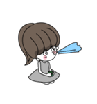 Daily Life of Ponytail Girl（個別スタンプ：36）