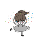 Daily Life of Ponytail Girl（個別スタンプ：38）