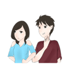Me and You (Eng)（個別スタンプ：34）