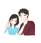 Me and You (Eng)（個別スタンプ：40）