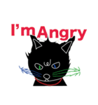 Tiny Black cat（個別スタンプ：26）