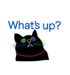 Tiny Black cat（個別スタンプ：27）
