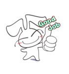 Bunny something to say（個別スタンプ：3）