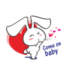 Bunny something to say（個別スタンプ：17）