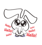 Bunny something to say（個別スタンプ：26）