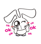 Bunny something to say（個別スタンプ：36）