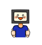 TVman（個別スタンプ：1）