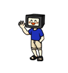 TVman（個別スタンプ：3）